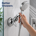 Mountriva™ — Enjoy Damage-Free, Perfectly Positioned Showers Every Time