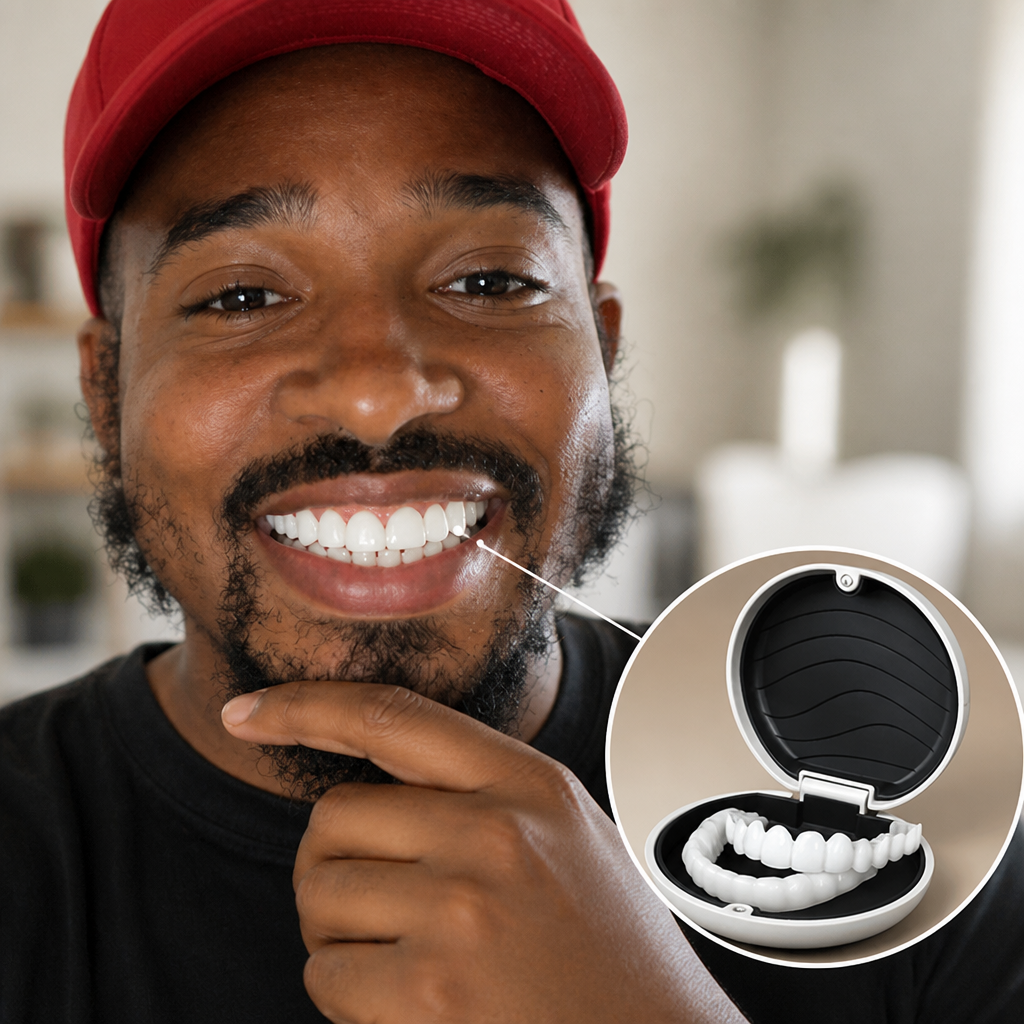 SilkSmile™ Snap-On Veneers — Unlock Instant, Effortless Confidence with a Naturally Stunning Smile