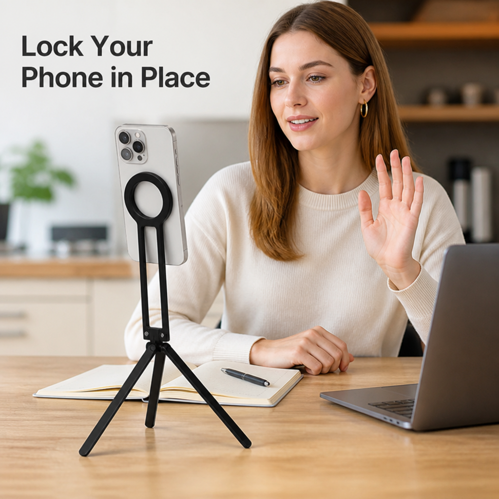 Snapvella™ — Lock Your Phone in Place and Free Your Hands Instantly