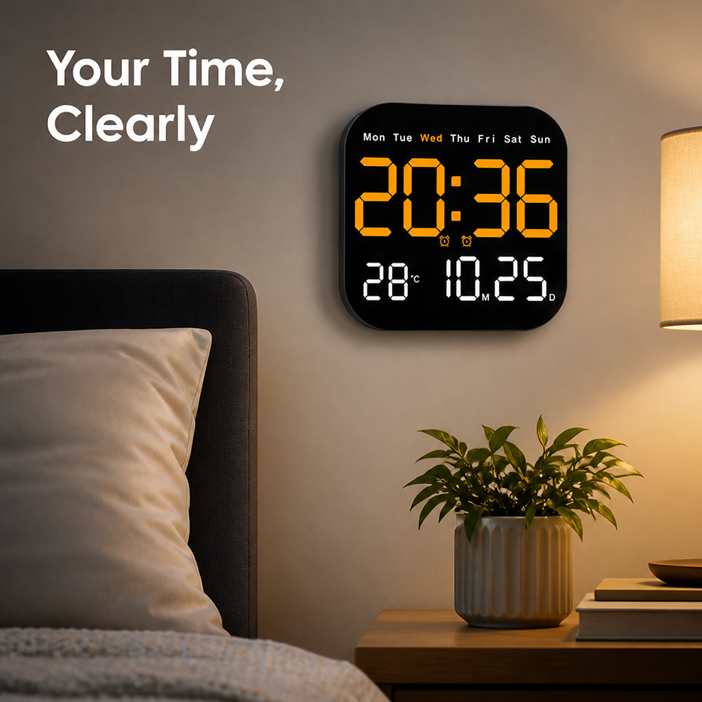 SereniTime™ — Wake Up Stress-Free with Instant Clarity and Effortless Control