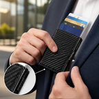 LightningGuard™ Slim RFID Wallet — Carry Confidence with Invisible Security and Effortless Access