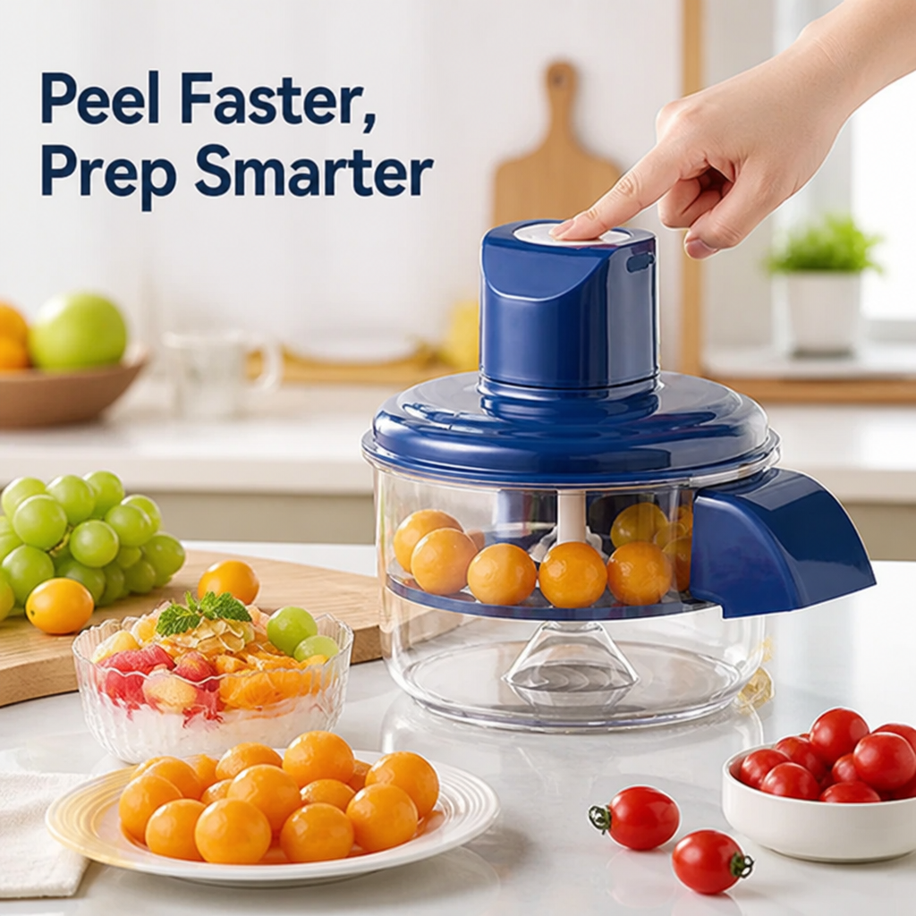 TurboPeel™ — Slice Through Peeling Chores in Seconds and Reclaim Your Time