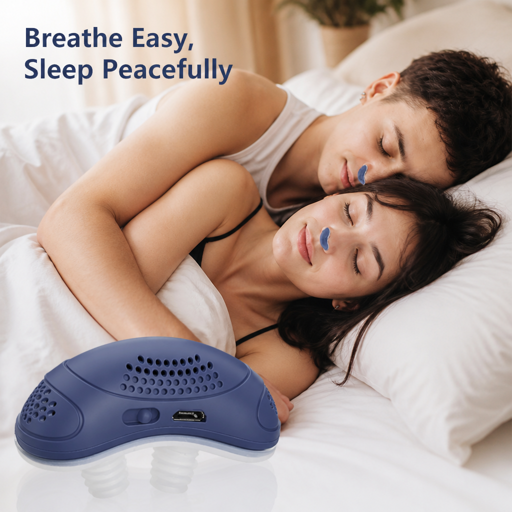 BreatheEase™ — Sleep Mask-Free and Wake Up Energized Every Morning