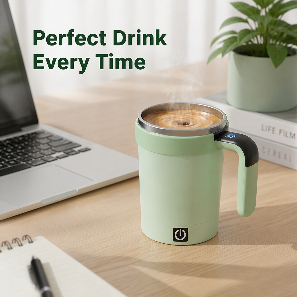 VortexSip™ — Instantly Perfect Drinks That Power Your Day Without the Hassle