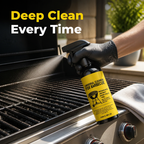 BlazeBrite™ — Power Wash Away Grease for a Grill That Gleams Instantly
