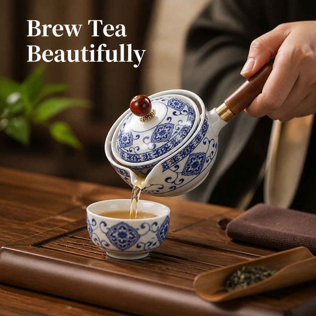 VeroBrew™ — Experience Spill-Free, Soulful Tea Moments Like Never Before