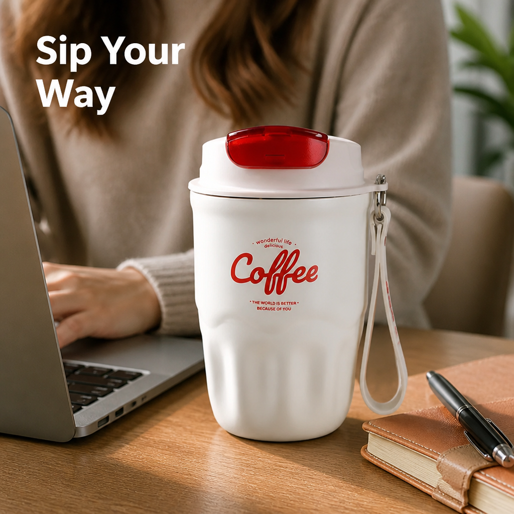 TempLuxe™ — Lock in Every Sip’s Perfect Heat or Chill All Day Long
