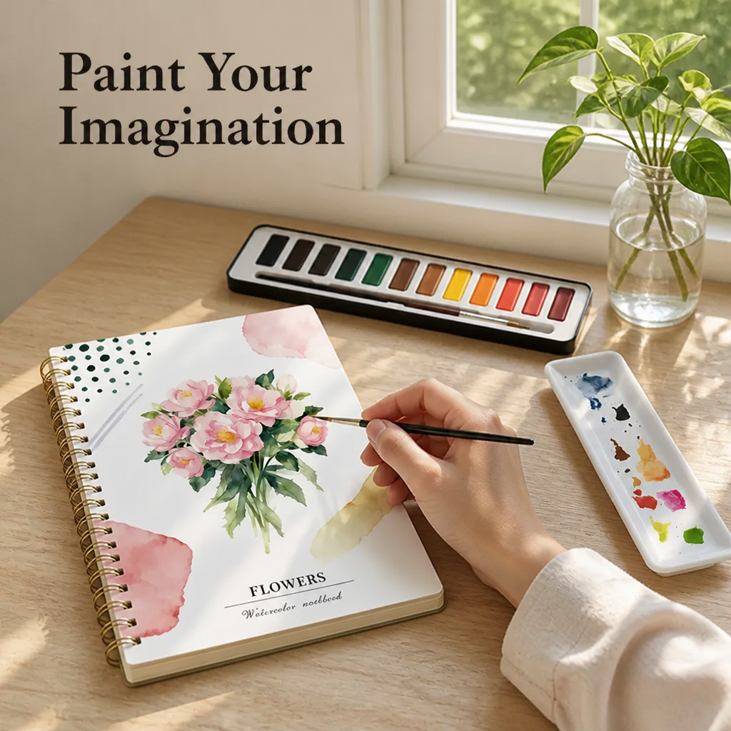 Vibranta™ Watercolor Kit — Ignite Your Creative Spirit with Every Vivid Stroke