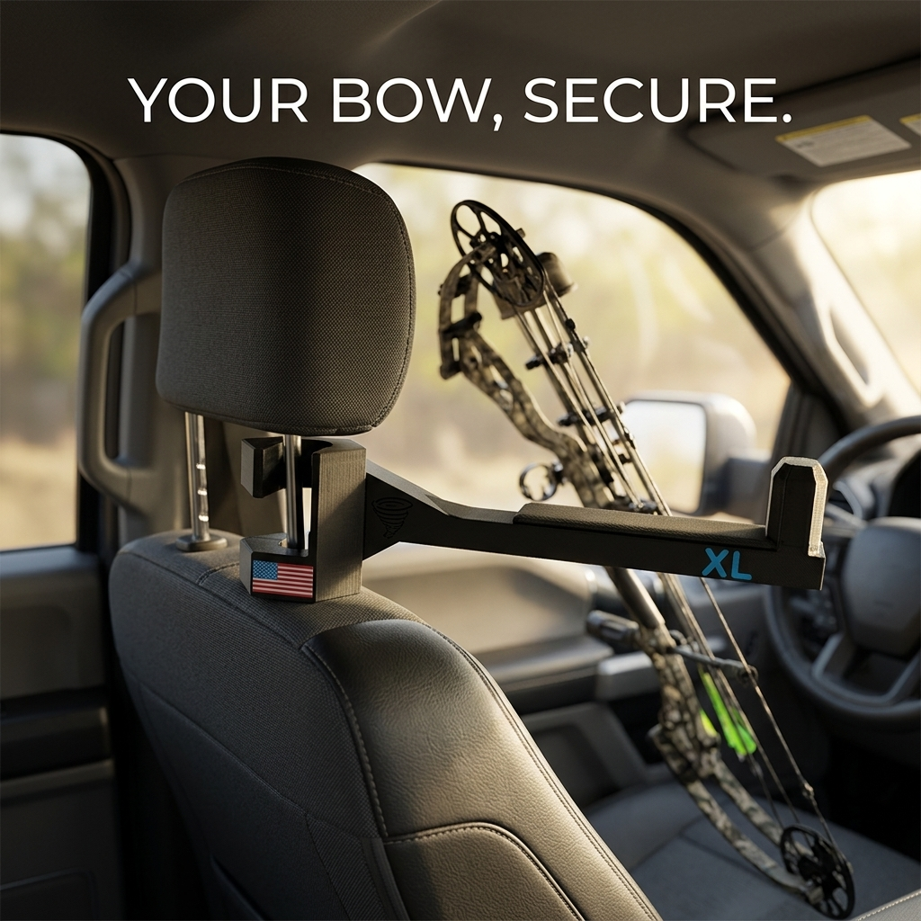 BowReach™ — Keep Your Bow Secure and Within Easy Reach on Every Drive