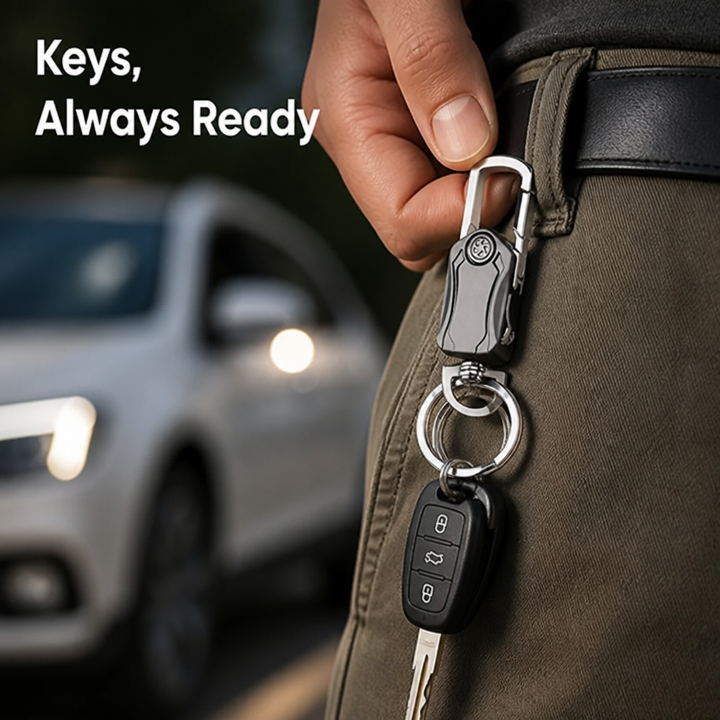 NexaLink™ 4-in-1 Key Clip — Master Calm, Control, and Convenience Wherever You Go