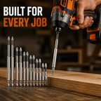MagnaGrip™ Impact Bit Set — Command Every Screw with Magnetic Precision and Unstoppable Power