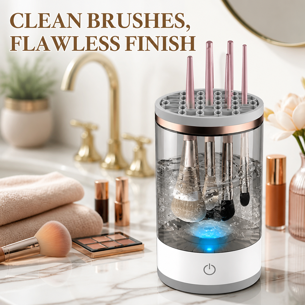 RamiraSpin™ — Instantly Revive Your Brushes for Flawless, Radiant Skin Every Day
