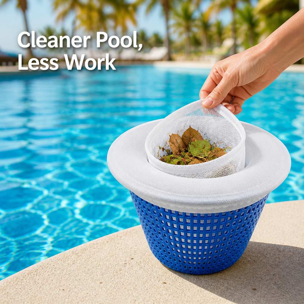 Poolivane™ Skimmer Socks — Keep Your Pool Sparkling Without the Hassle