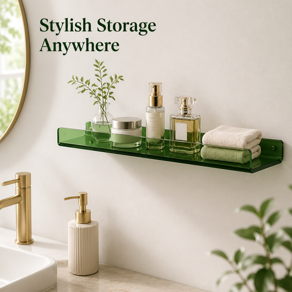 VeraLuxe™ Wall Shelves — Instantly Transform Chaos into Calm with Stylish, No-Drill Storage(3pcs)
