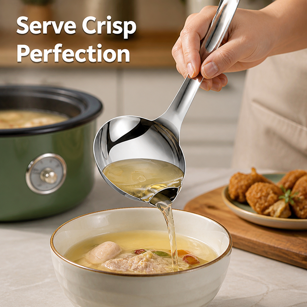CrispLift™ — Master Hot Oil with Confidence and Precision Every Time
