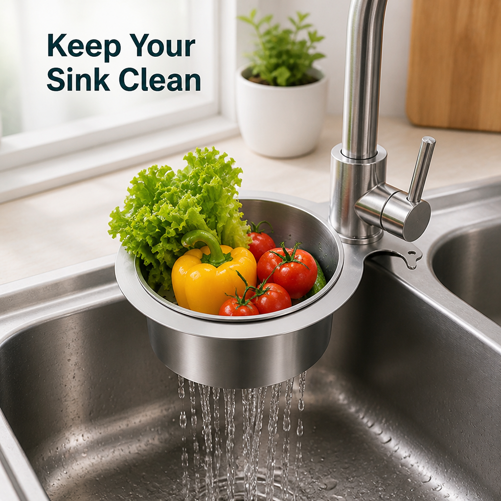 AquaGuard™ — Effortless Sink Control That Keeps Your Kitchen Spotless and Stress-Free