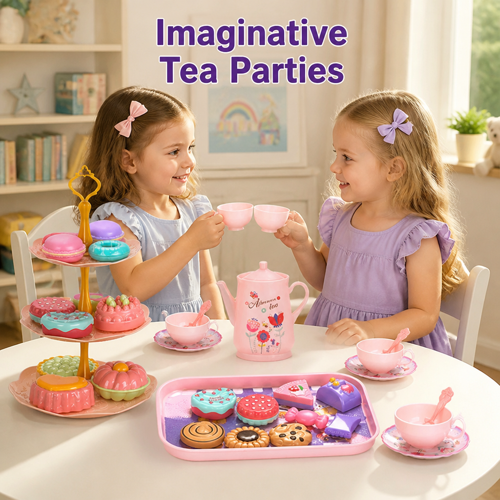 EnchantaPlay™ Tea Set — Unlock a World of Imagination and Confident Play Every Day