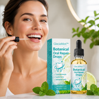 GlaciaMint™ Botanical Oral Repair Drops — Crush Bad Breath and Soothe Gums for Fresh Confidence All Day