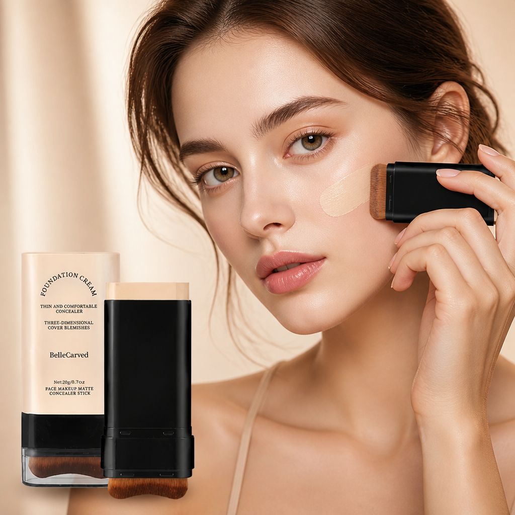 RadiantEase™ Dual-Action Foundation Stick — Flawless, Hydrated Skin That Boosts Your Confidence All Day
