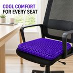 ChillCore™ Gel Seat Cushion — Experience All-Day Cool Comfort and Pressure-Free Support