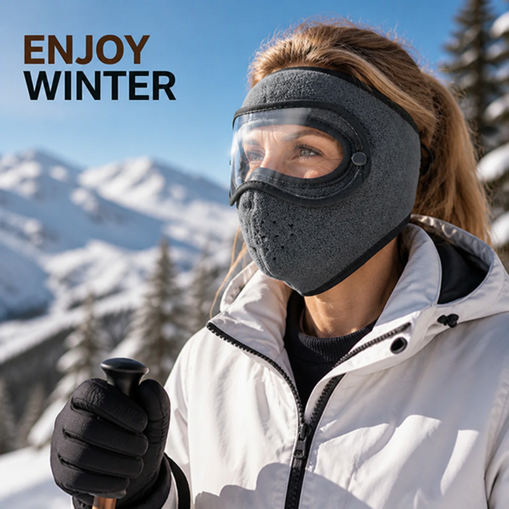FrostComfort™ — Keep the cold off your face and enjoy every winter adventure