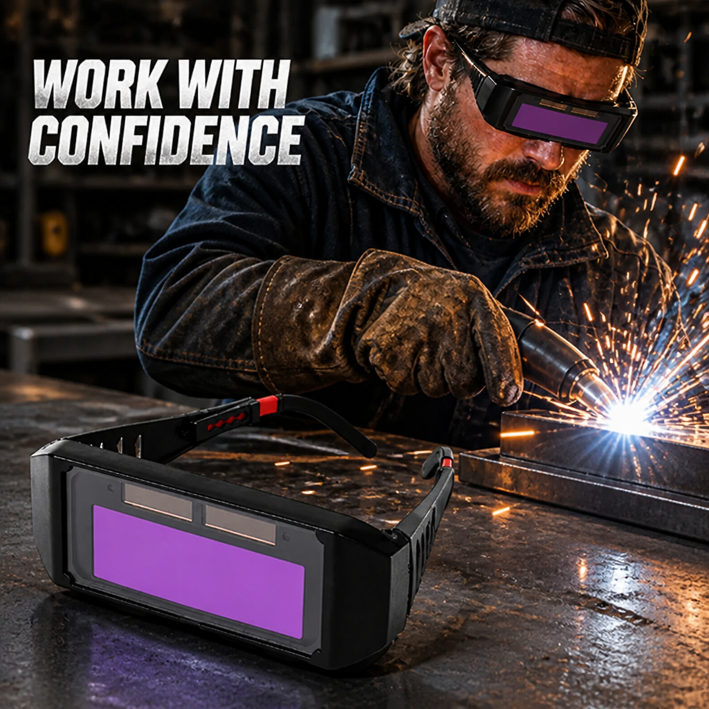 Sparlume™ — See Every Spark Clearly with Instant, Total Eye Protection