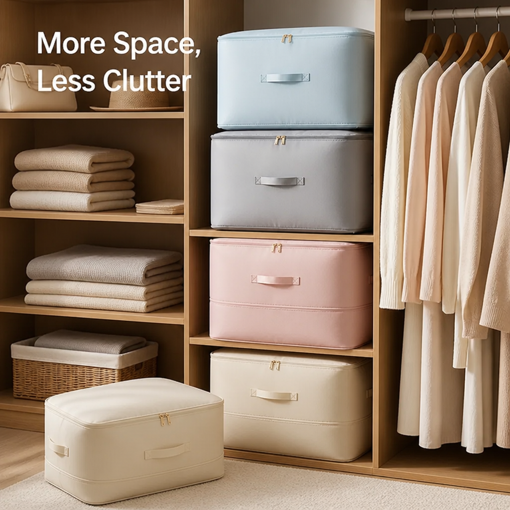 VastPress™ — Crush Clutter Instantly and Reclaim Your Space with Effortless Zip Compression