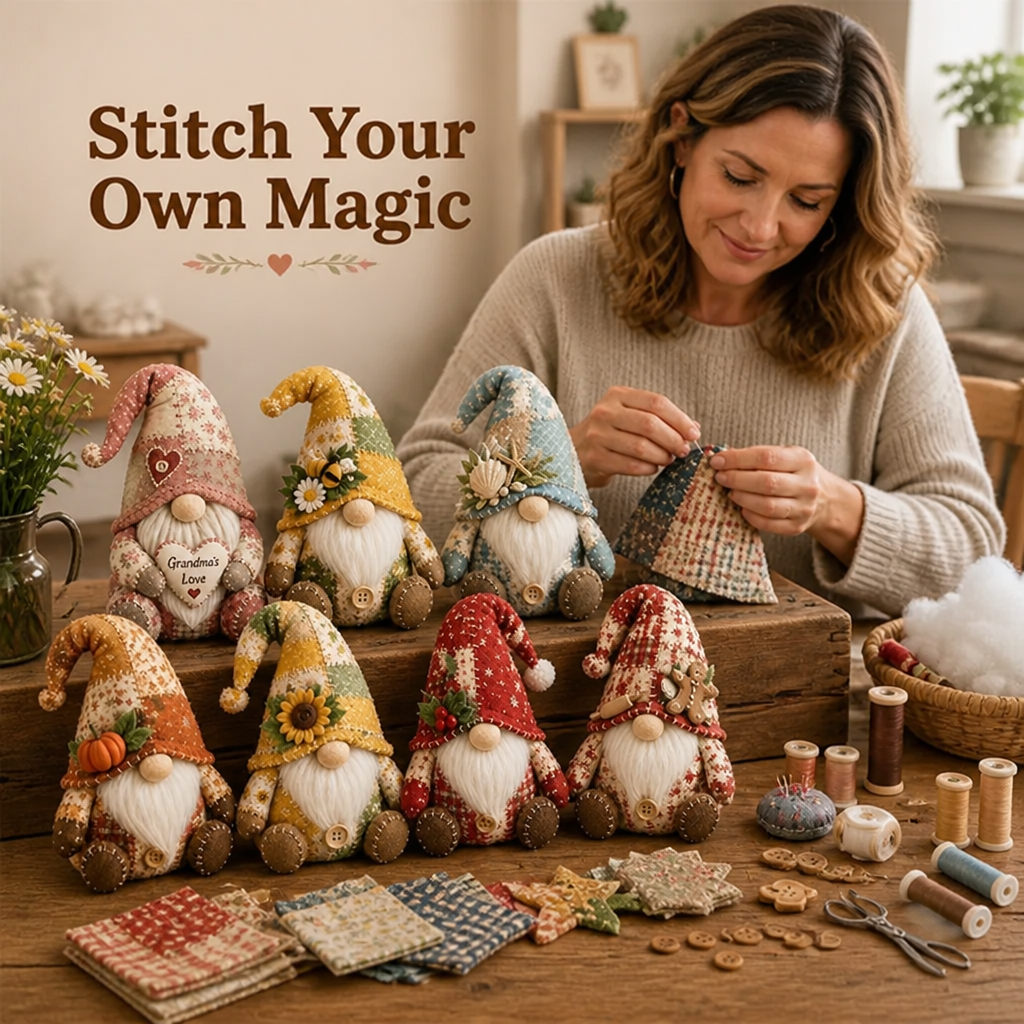 Stitchelly™ — Create Cozy Gnomes That Fill Your Home with Warmth and Smiles