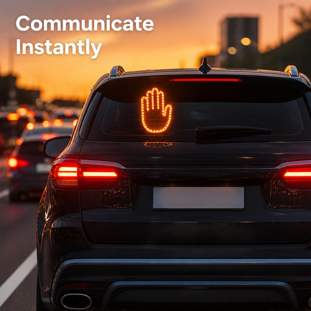 GlowSignal™ — Make Every Drive Your Loudest, Brightest Voice on the Road