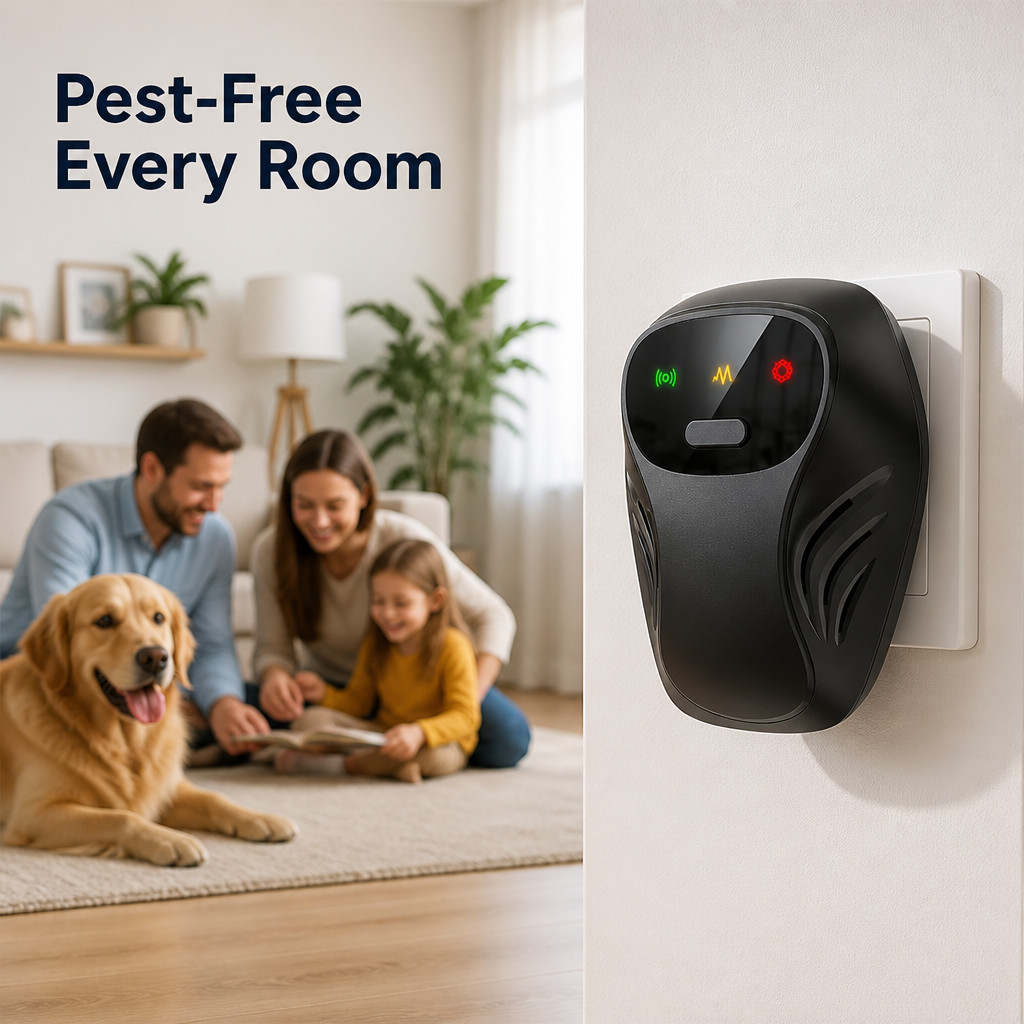 SereneGuard™ — Reclaim Your Home with Quiet, Chemical-Free Pest Freedom