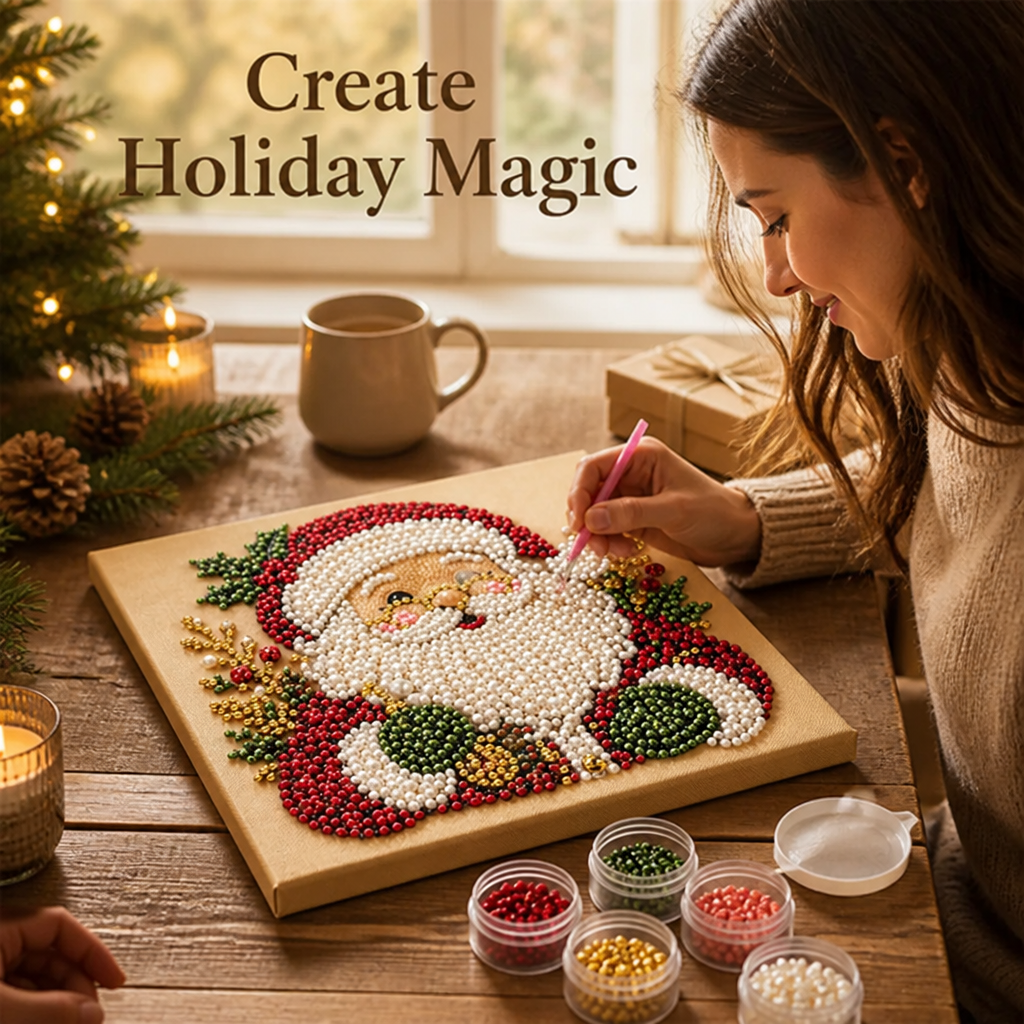 HollyLuxe™ Pearl Art Kit — Unleash Your Holiday Creativity and Craft Lasting Joy