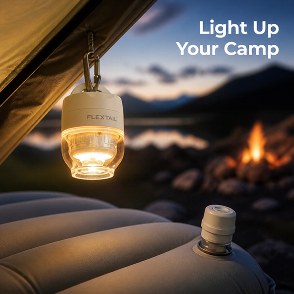 CampLuma™ — Pack Lighter, Set Up Easier, and Keep Your Campsite Glowing