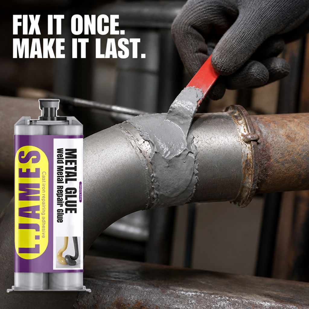 ForgePro™ Metal Adhesive — Turn Fragile Fixes Into Ironclad, Lifelong Strength