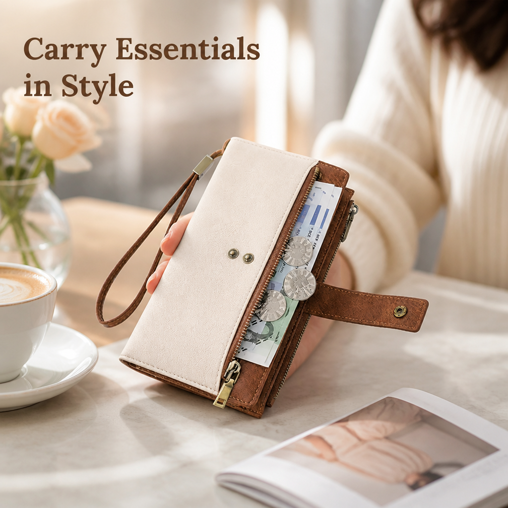 LuminaShield™ Women's Wallet — Carry Confidence with Bulletproof Style and Ironclad Security