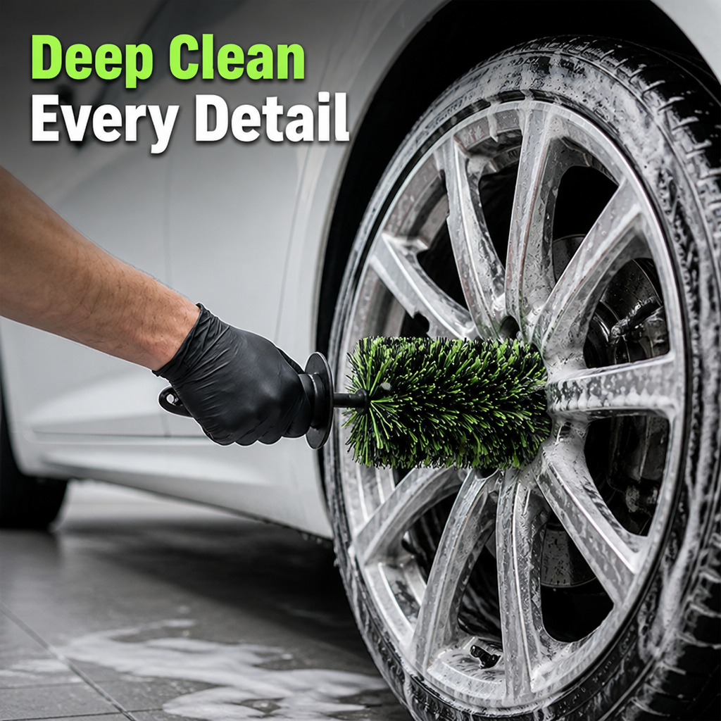 VeloraPure™ — Effortless Deep Cleaning that Protects and Primes Your Wheels to Shine Like New