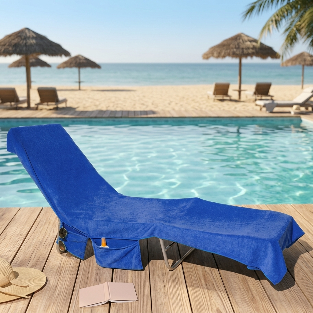 ZephyrLuxe™ — Wrap Yourself in Quick-Dry Comfort with Secure, Sand-Free Storage