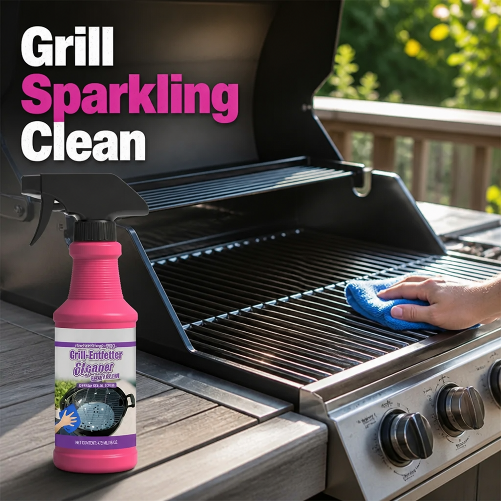BlazeBright™ — Effortless Grill Cleaning That Brings Your BBQ Back to Life