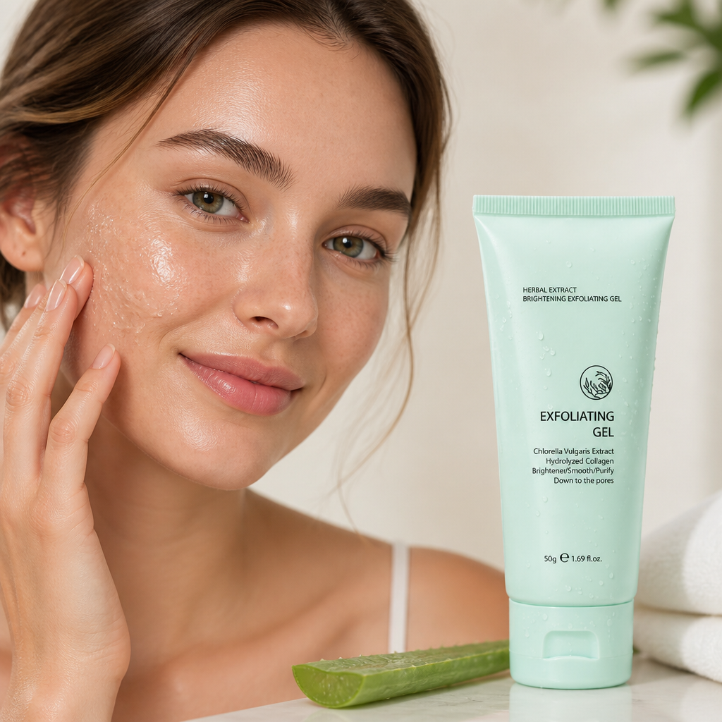 LumiHerb™ Exfoliating Gel — Unlock Soft, Radiant Skin That Glows with Every Use
