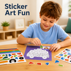 Craftiva™ — Ignite Your Child’s Confidence and Creativity with Every Mess-Free Sticker Adventure