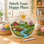 VistaThread™ Punch Needle Kit — Create Stunning Art That Warms Your Heart and Sparks Joy Instantly