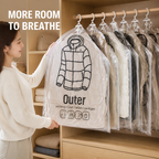 SpaceSavor™ — Unlock Jaw-Dropping Closet Space and Keep Clothes Fresh Forever