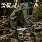 Waterproof Work & Trail Cargo Pants™ — Stay Dry, Loaded, and Unstoppable All Day Long