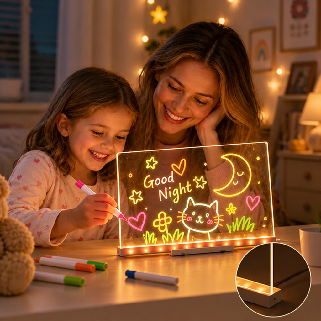 Artivanta GlowPad™ — Spark Endless Creativity and Cozy Nighttime Magic