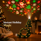 SilvaBeam™ — Transform Any Room into a Cozy, Magical Holiday Wonderland Instantly