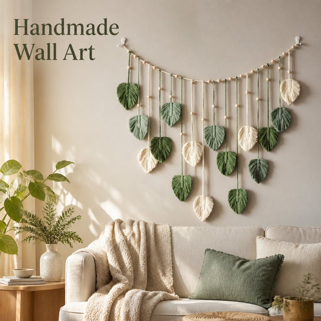 LumaLeaf™ — Wrap Your Walls in Handmade Warmth and Timeless Calm