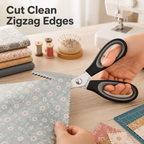 ZigzagEase™ — Turn Frayed Edges Into Polished Finishes in One Cut