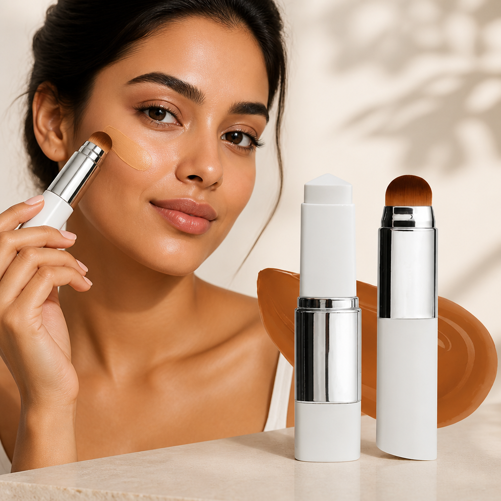 Tintavexa™ Color-Adaptive Foundation Stick — Unlock Your True Glow with Every Swipe
