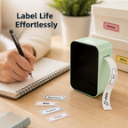 SwiftTag™ Mini Wireless Printer — Print Perfect Labels Anytime, Anywhere, No Strings Attached