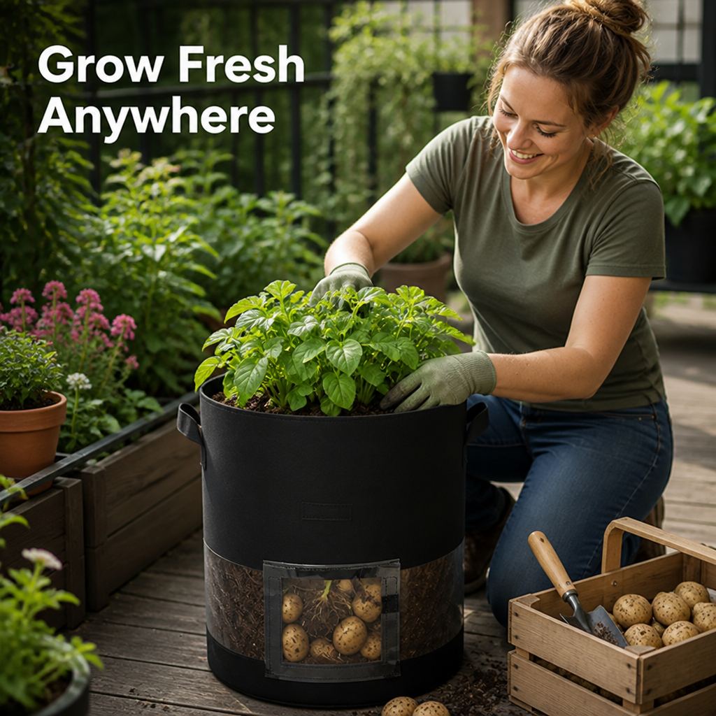 SproutEase™ — Turn Any Small Corner Into Your Own Fresh-Food Garden