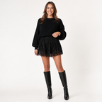 SelariaWave™ Mini Skirt — Unleash Your Radiance with Every Curve-Hugging Step